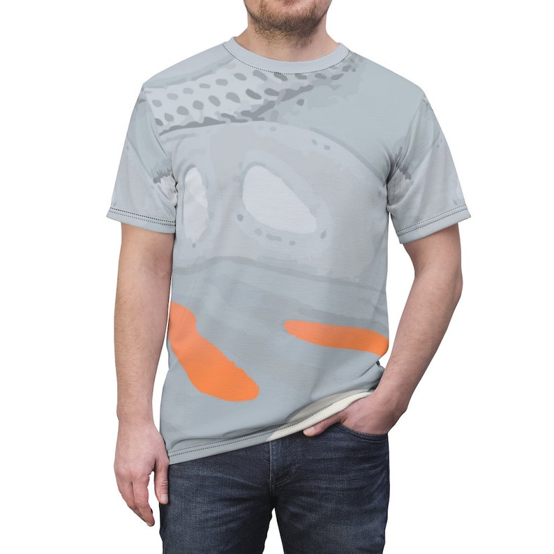 Shirt to Match Yeezy Boost 700 Inertia Sneaker Colorway Contours V1 Design image 6