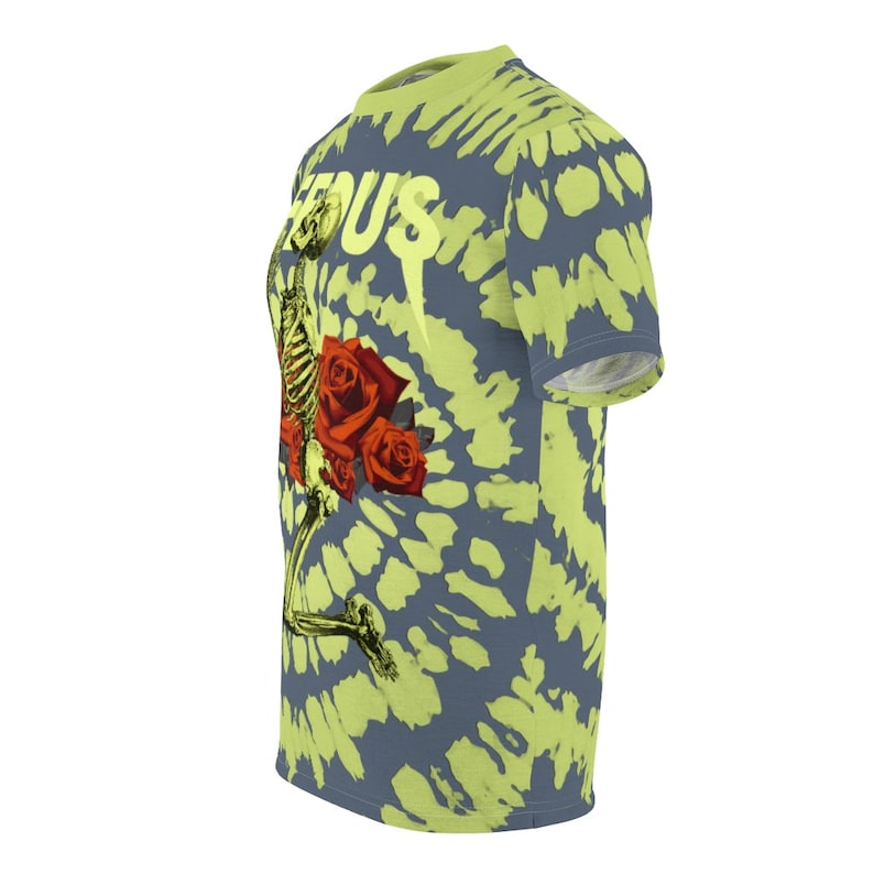 Shirt to Match Yeezy Boost 350 v2 SEFRYE Semi Frozen Yellow Sneaker Colorway FeedUs + Tie Dye Design image 5