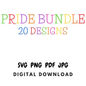 Pride SVG Bundle, Gay SVG Bundle, LGBT svg Bundle, Pride Svg, Rainbow svg, Gay festival outfit svg, Cut files for cricut