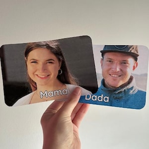 Personalized Family & Friends Photo Cards (6x4in) | Editable Canva Template | Digital Download
