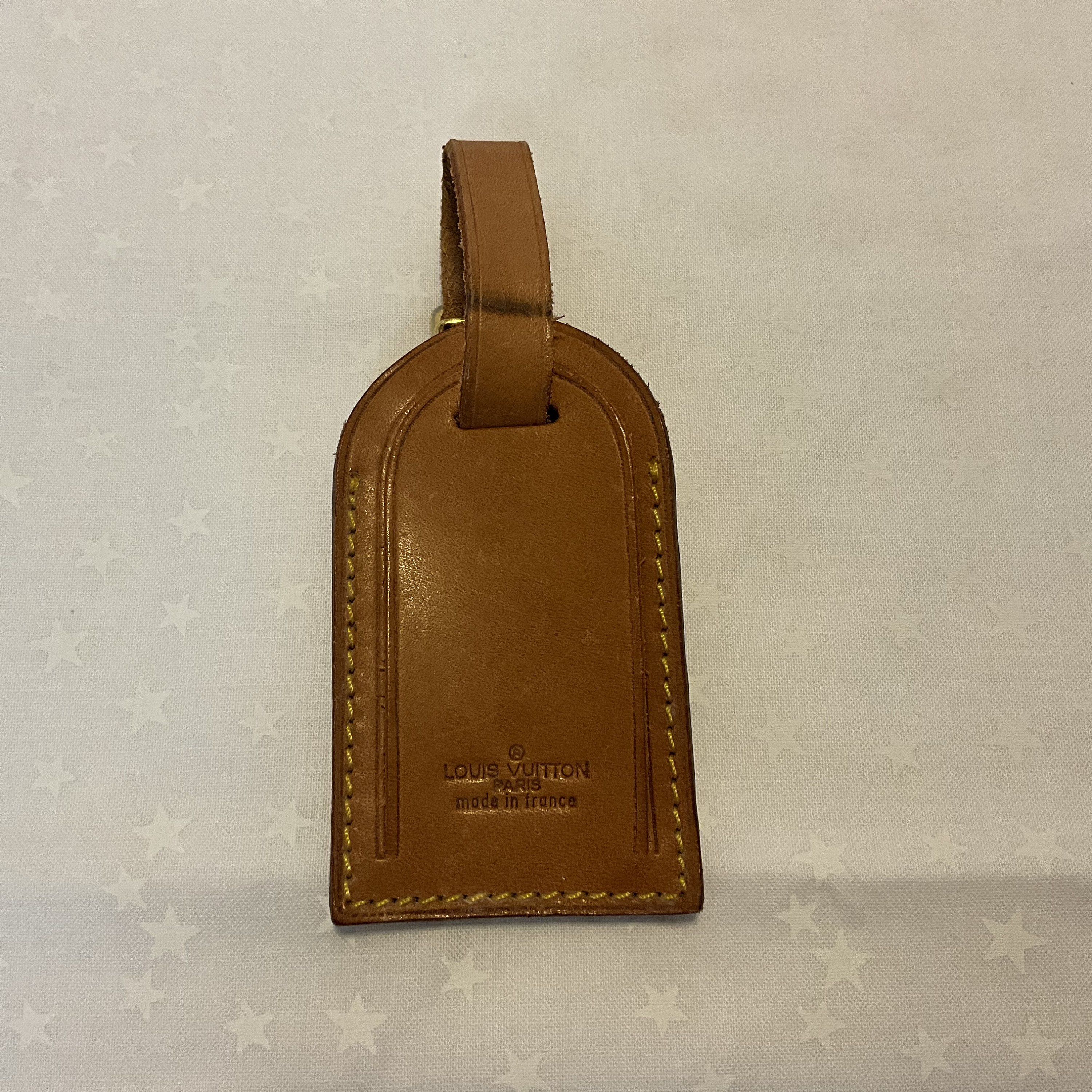 Luxury Vachetta Leather Luggage Tag With Clip Personalised -  Denmark