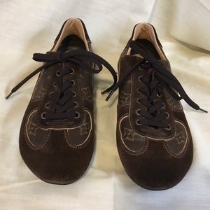 LV Monogram Lace Up Anklets | notoriously-fitted