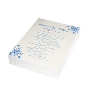 PRINTED + SHIPPED Would She Rather Game for Fresh off the Market Bridal Shower | Love in Bloom Wedding Shower Activity S748 image 6