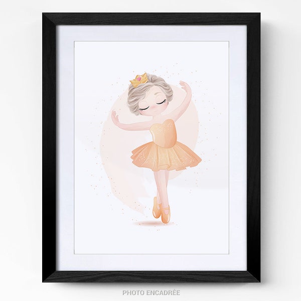 Tableau chambre enfant fille