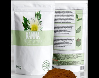10 gram Kanna-extract 200:1 | Sceletium tortuosum | Traditionele Kougoed