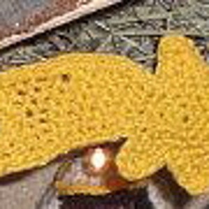 PDF crochet pattern star nativity figures Christmas crib