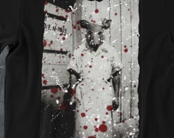 Horror Movie Junkie T-Shirt Blood Splatter Gore Flick Horror Movie Junkie T-Shirt Blood Splatter Gore Flick
