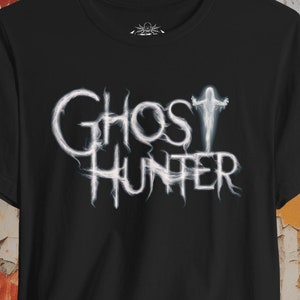 Ghost Hunter T-Shirt | Paranormal Investigator Tee | Unisex Supernatural Shirt | Gift for Ghost Lovers, Spooky Adventure Apparel