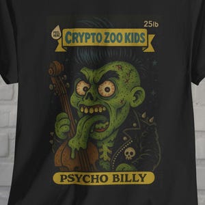 Vintage THE METEORS 110% PSYCHOBILLY T-shirt - Etsy