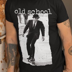 Skateboard Shirt Old School Retro Skater Tee Vintage Hipster Streetwear 90s Style Gift for Skateboarders Kids XS to Adult 5X Hoodie Ladies image 3