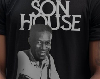 Son House T-Shirt | Blues Music Legend | Mississippi Delta | Robert Johnson Fan Tee | Music Lover Gift |  Dad Gift | Vintage Blues Top