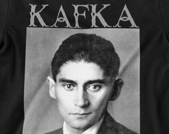 FRANZ KAFKA Shirt | Metamorphosis & Trial Writer | Author Inspired T-Shirt | Literary Genius Tee | Classic Literature Top | Philosophical