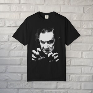 Bela Lugosi Dracula Shirt Classic Horror T Shirt Tee Long Sleeve Ladies Top Vampire Movie Graphic Goth Clothing Halloween Gift For Fan Comfort Colors Tee