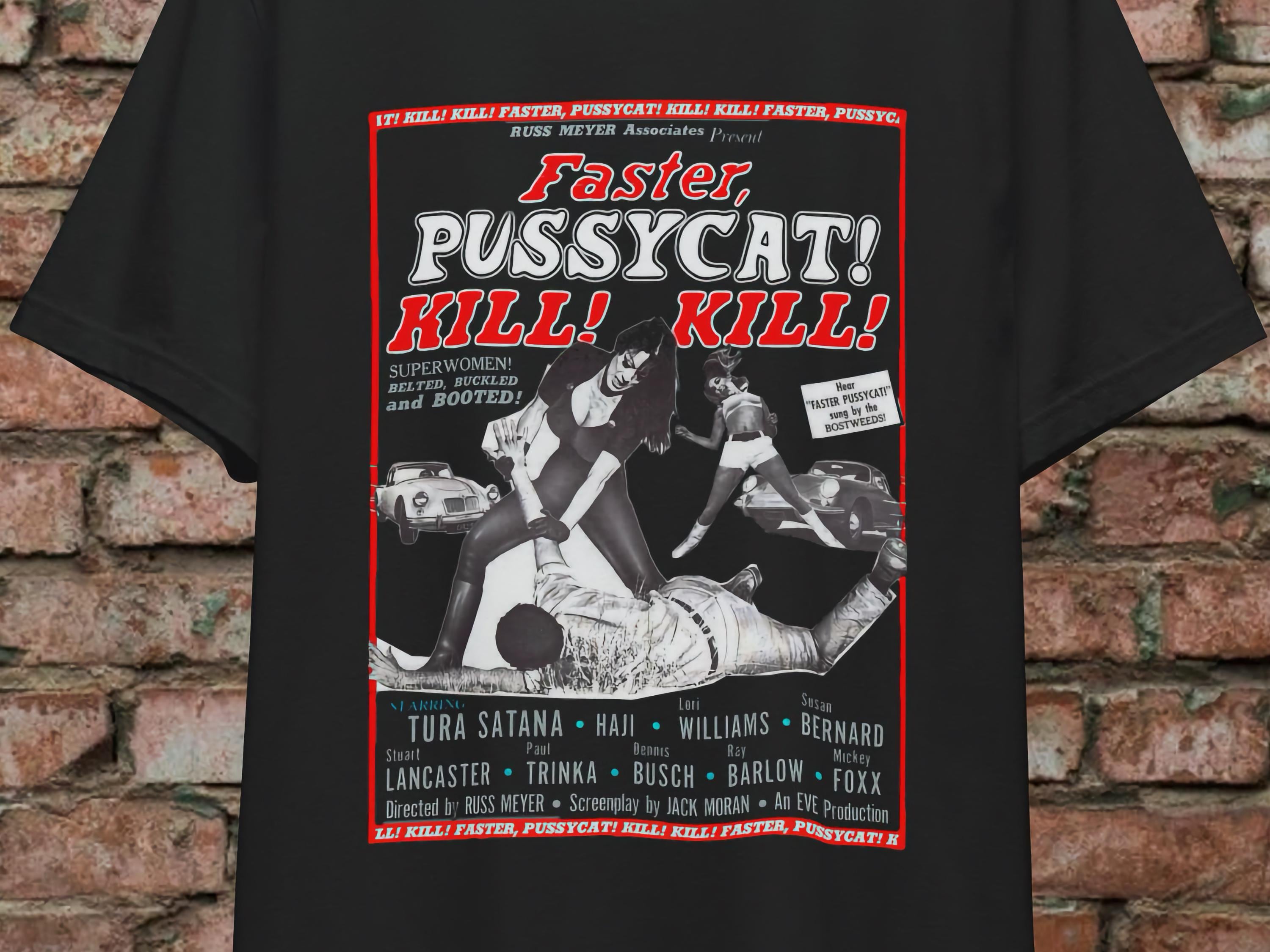 90's Faster、PussyCat！Kill Kill！アイロンプリント 90's Faster、PussyCat！Kill Kill！アイロンプリント 90\'s
