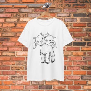 Punk Shirt Two-Headed Calf shirt Goat T-Shirt Tee Weird Vintage Style Punk Oddities Gift Goths Ladies, Long Sleeve, Tank Top, Sweatshirt image 6