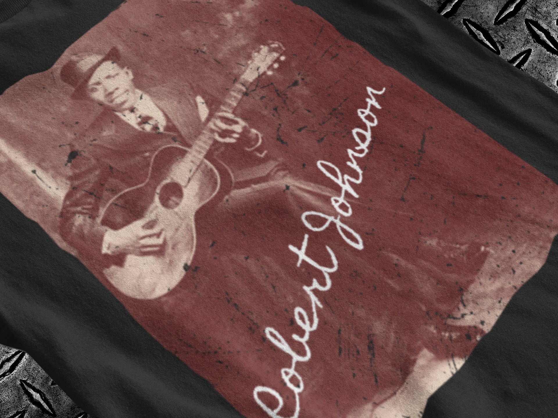 Robert Johnson Shirt - Vintage Style Blues Musician Tee for Men