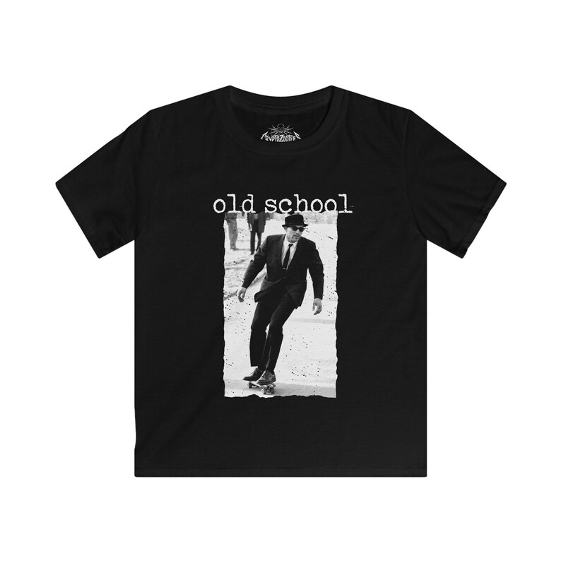 Skateboard Shirt Old School Retro Skater Tee Vintage Hipster Streetwear 90s Style Gift for Skateboarders Kids XS to Adult 5X Hoodie Ladies image 10