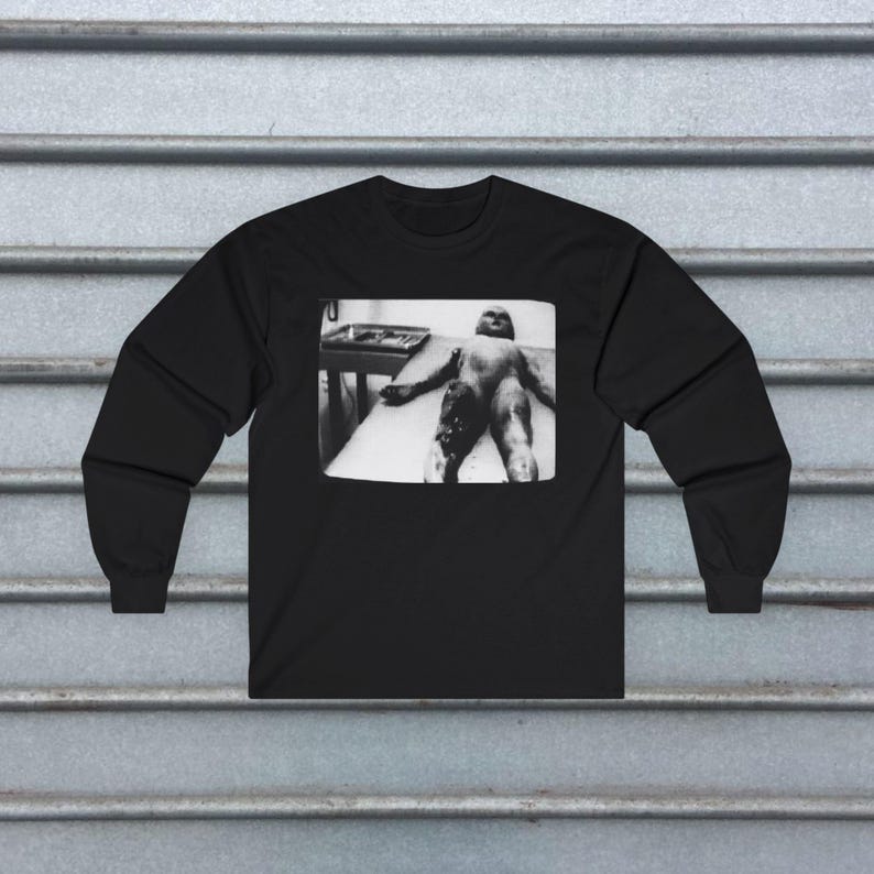 Area 51 Alien Shirt Autopsy UFO T-shirt X Files Roswell Alienation Tee Alien Giftful Gift for Sci-Fi and Paranormal Fans Conspiracy Tee Long Sleeve Tee