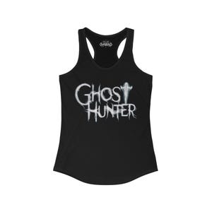 Ghost Hunter T-Shirt | Paranormal Investigator Tee Unisex Supernatural Shirt | Gift for Ghost Lovers, Unisex Ladies Long Sleeve Hoodie Kids Racerback Tank Top