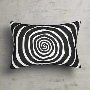 Gothic Deko Kissen Halloween Dekor Alptraum vor Weihnachten Stil Kissen Geschenk für Tim Burton Goth Decore Kissen für Wohnzimmer Schlafzimmer