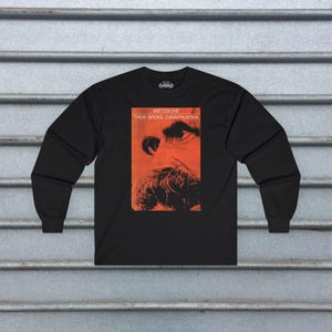 Nietzsche Tee Philosophy Shirt Zarathustra Book Shirt Nihilism Style Friedrich Nietzsche Tee Gift XS-5X Unisex Ladies Long Sleeve Hoodie Long Sleeve