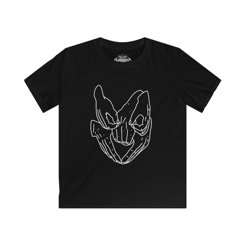Labyrinth Movie T-Shirt | Fantasy Film Tee | Goblin King Top | 80s Nostalgia Shirt | Helping Hands Graphic Tee | David Bowie Fan Gift Kids Kids Soft Tee