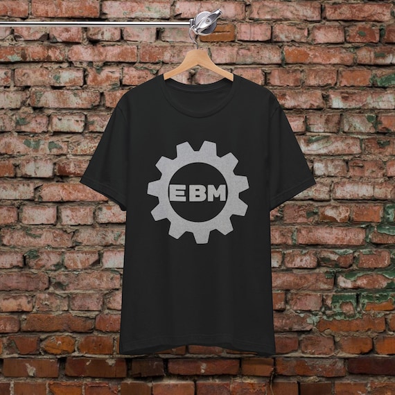 トリッピー Industrial Music T-shirt Black EBM Gear Goth Clothing Gothic