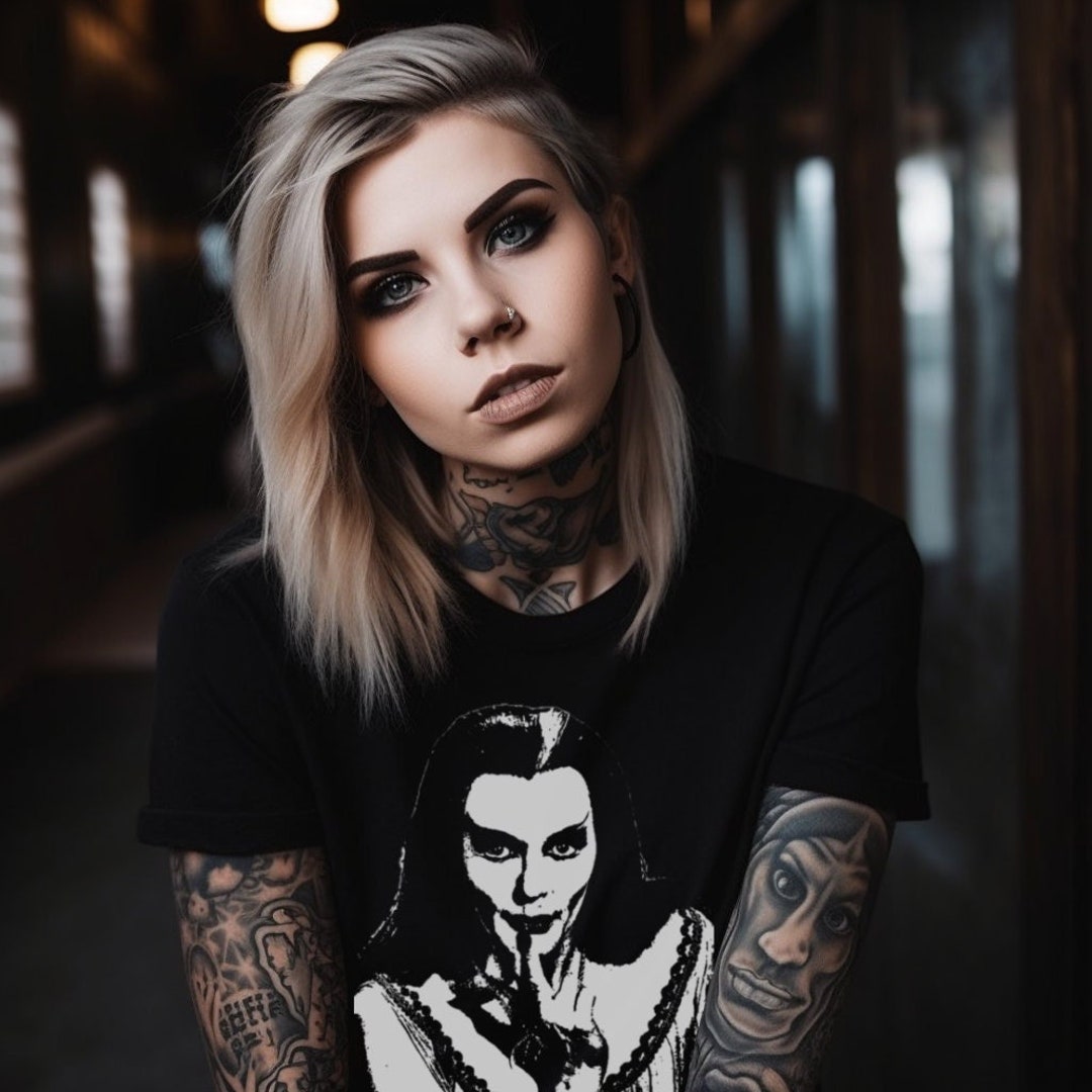 LILY MUNSTER SHIRT the Munsters T-shirt Wednesday Addams - Etsy