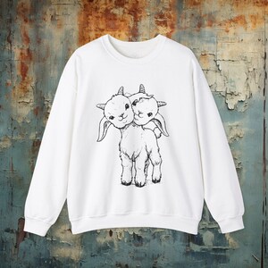 Punk Shirt Two-Headed Calf shirt Goat T-Shirt Tee Weird Vintage Style Punk Oddities Gift Goths Ladies, Long Sleeve, Tank Top, Sweatshirt image 9