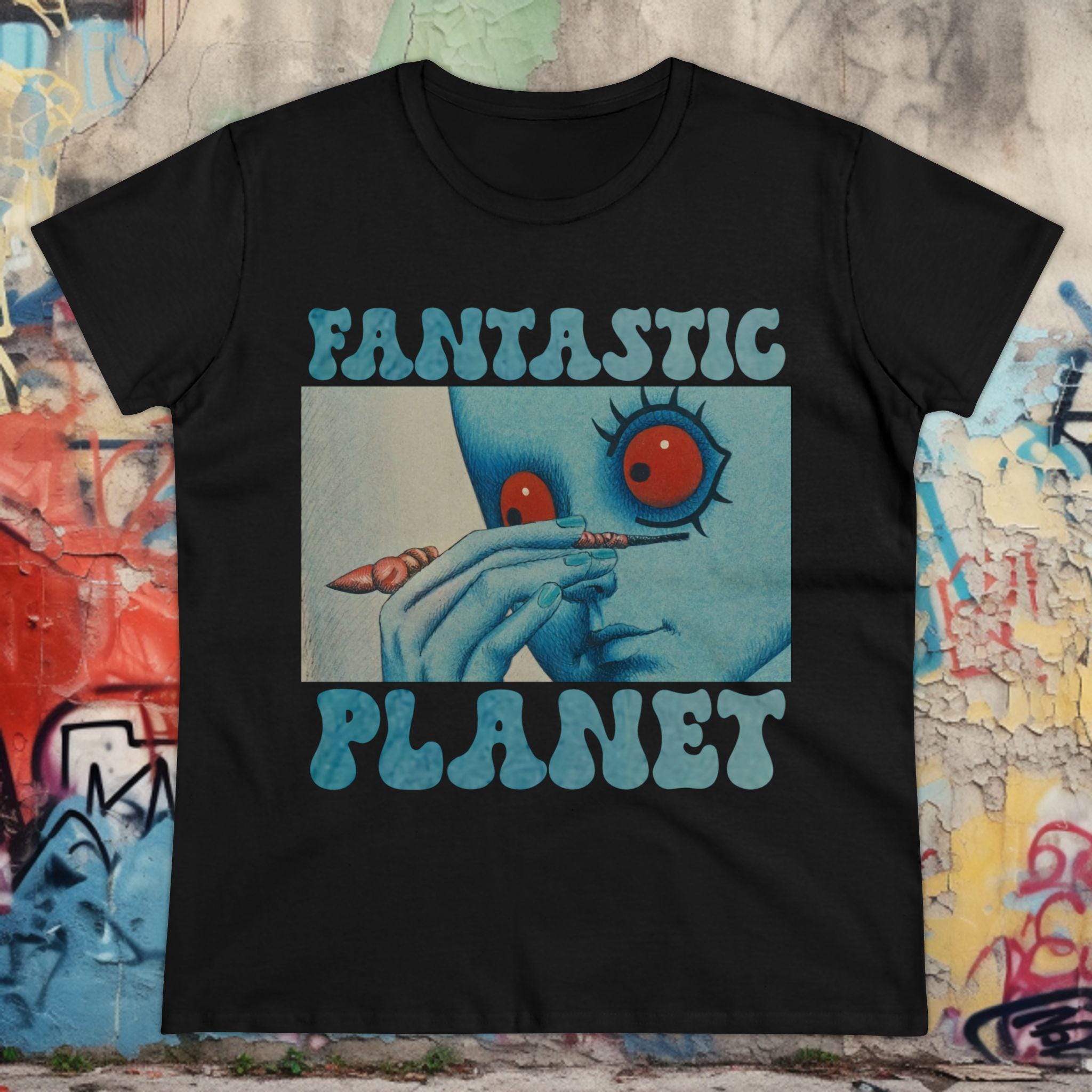 Fantastic Planet T-shirt La Planete Sauvage Shirt Sci-fi Movie Tee 
