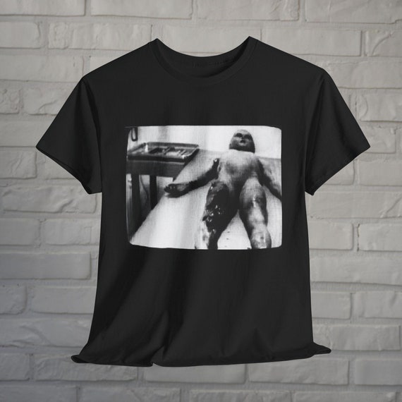 Area 51 Alien Shirt Autopsy UFO T-shirt X Files Roswell Alienation Tee Alien Giftful Gift for Sci-Fi and Paranormal Fans Conspiracy Tee