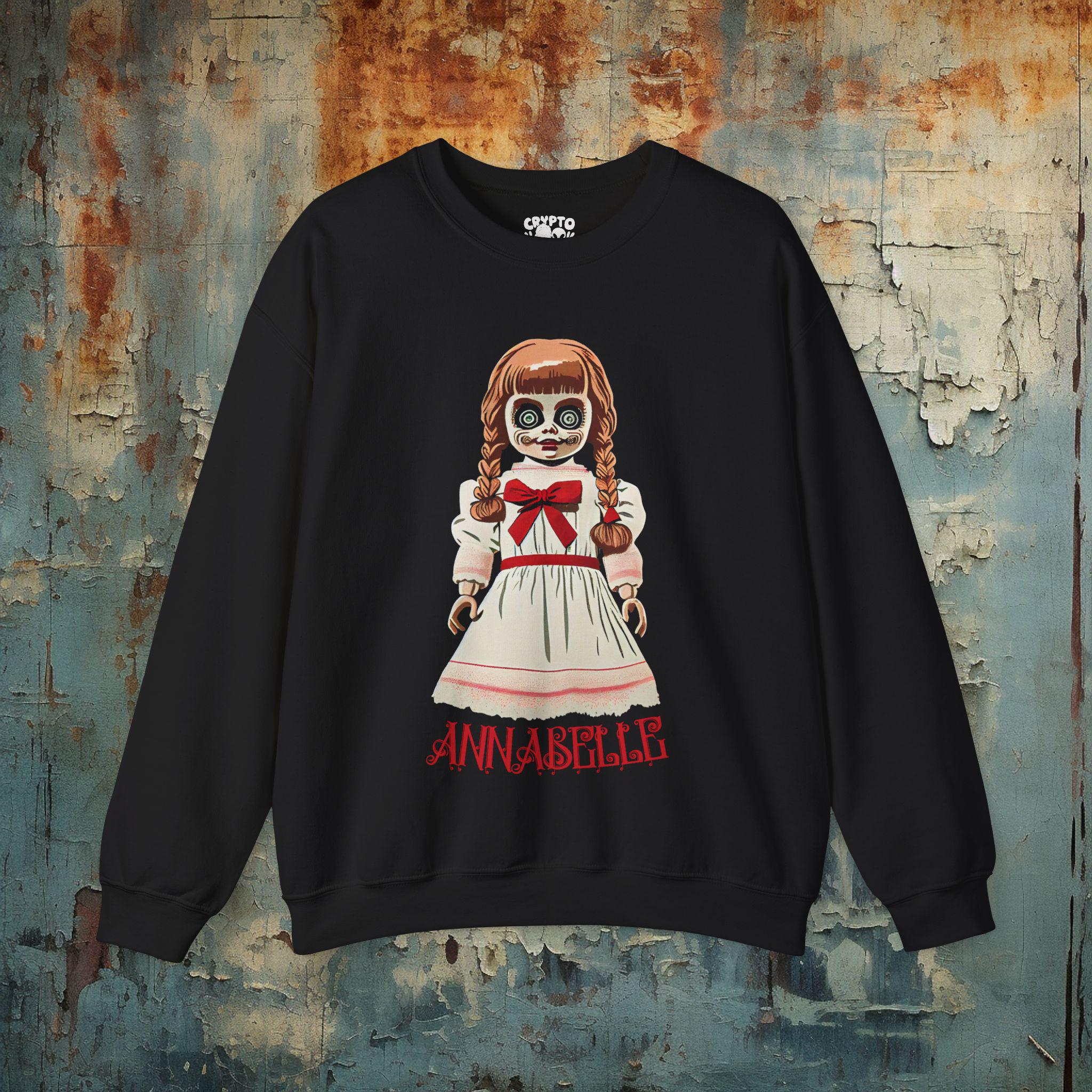 アナベル人形Tシャツ | 幽霊ホラー映画Tシャツ | パンクゴスメタルユニ