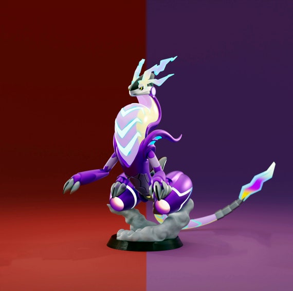 Miraidon Legendary Pokémon 3D Printing Resin Sculpture Etsy