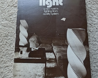 Drill Light by Gael Martin mid-century modern standing lamp in original box