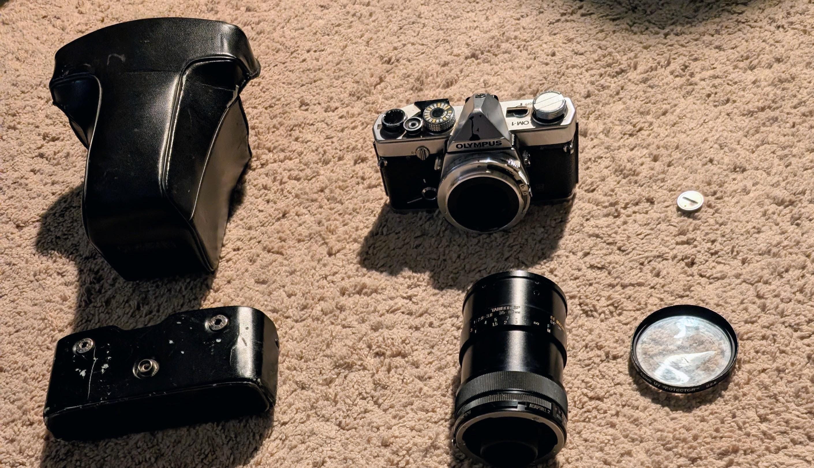 Olympus Om20 Camera OLYMPUS OM20 フィルムカメラ レンズ付