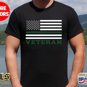 U.S. Veteran Flag Shirt, War Veteran, Vet Shirt, Army Veteran, Marine Veteran, Navy Veteran, Air Force Vet, Birthday Gift, Anniversary Gift