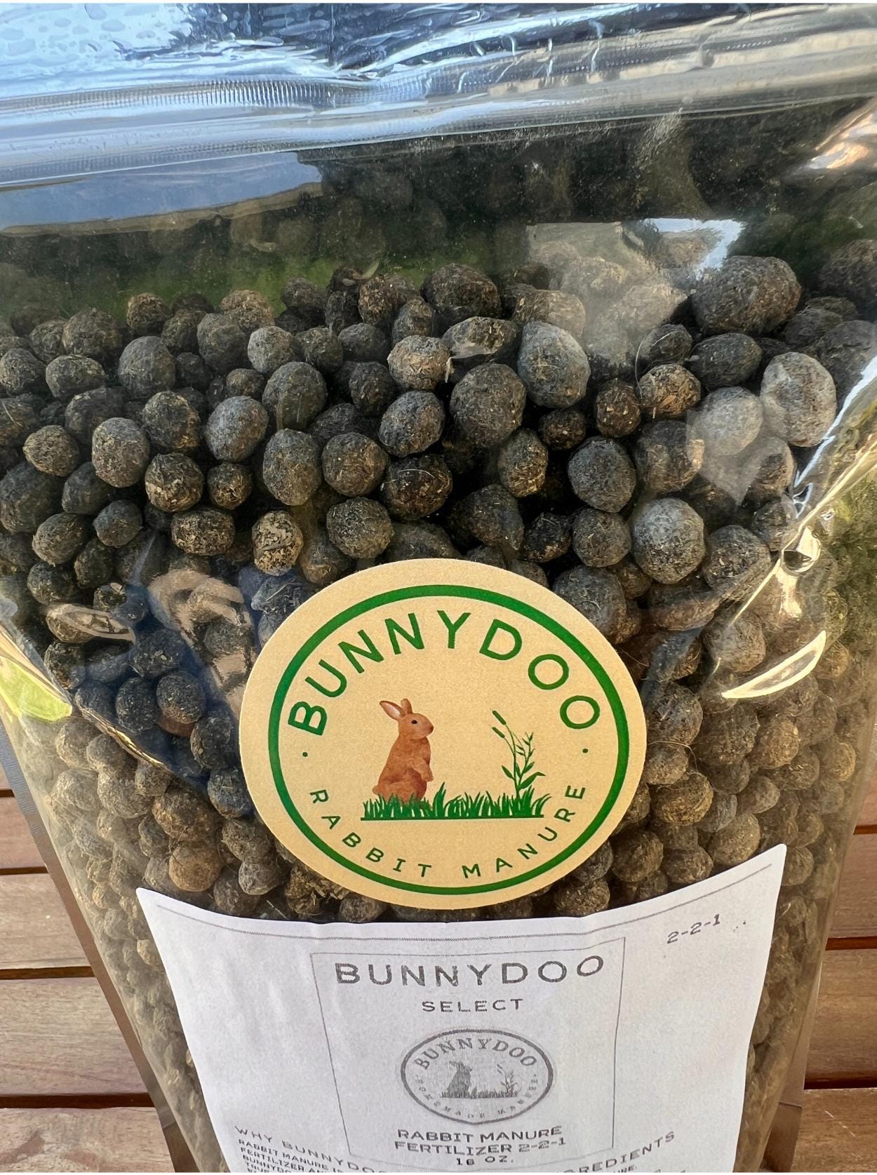Bunnydoo SELECT - Rabbit Manure Fertilizer - High Quality, Organic - 1  Pound Bag - Etsy