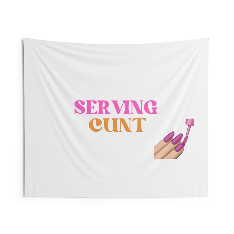 Funny Feminine Girl Boss Tapestry PERFECT FOR COLLEGE Etsy