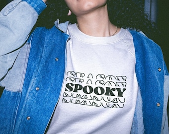 Spooky Season Sweatshirt | Halloween Sweatshirt | Spooky Season | Crewneck Sweatshirt | Spooky Sweatshirt
