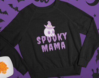 Spooky Mama Sweatshirt | Halloween Sweatshirt | Spooky Season Sweatshirt | Mama Sweatshirt | Halloween Mom Sweatshirt