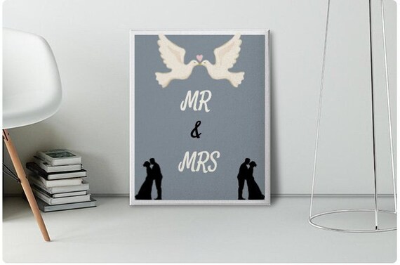 Mr &amp; Mrs Printable - Etsy