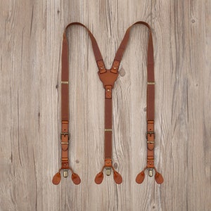 Groomsmen Gifts Personalized Leather Elastic Suspenders Groomsmen Suspenders Wedding Suspenders Best Man Gift