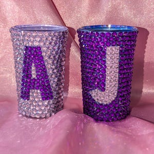 Personalized Bling Shot Glass