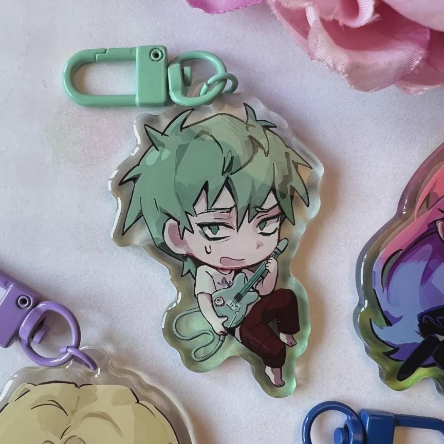ALNST Alien Stage Acrylic Epoxy 2'5 Inch Keychain Charm | Mizi Sua Till ...