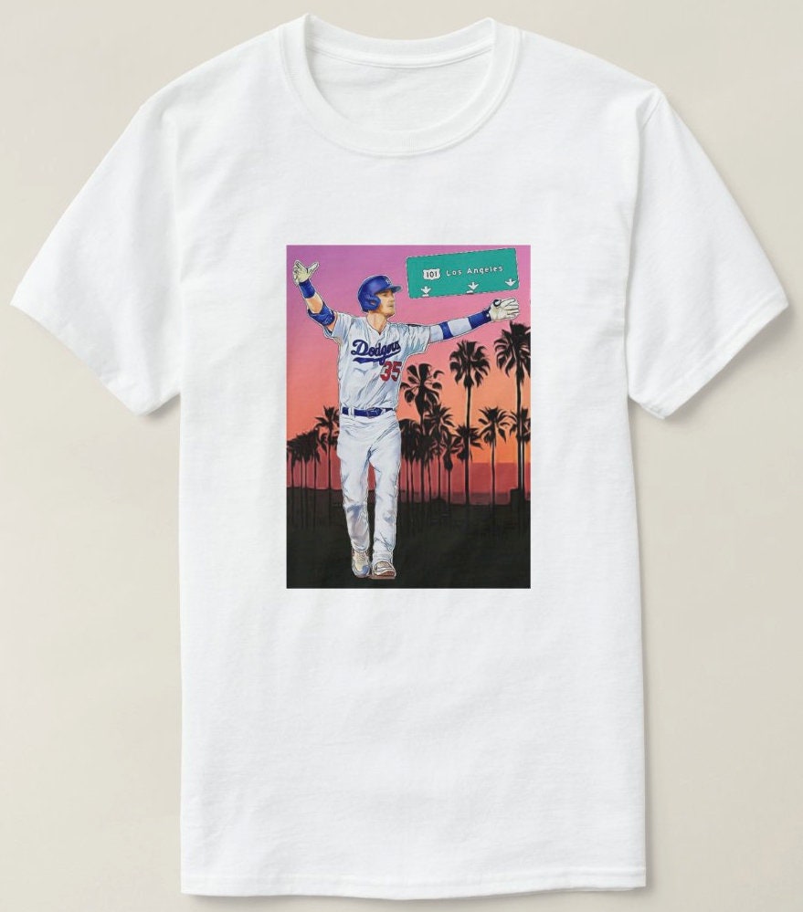  MLB Boys Youth 8-20 Official Player Name & Number Cooperstown  Performance T-Shirt (Los Angeles Dodgers, Cody Bellinger, 14-16, White) :  Sports & Outdoors