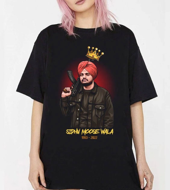 Sidhu Moose Wala t-shirt men women apparel