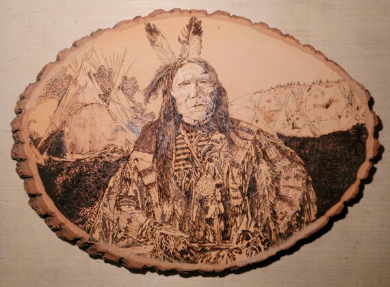 Native American Pyrography - Etsy