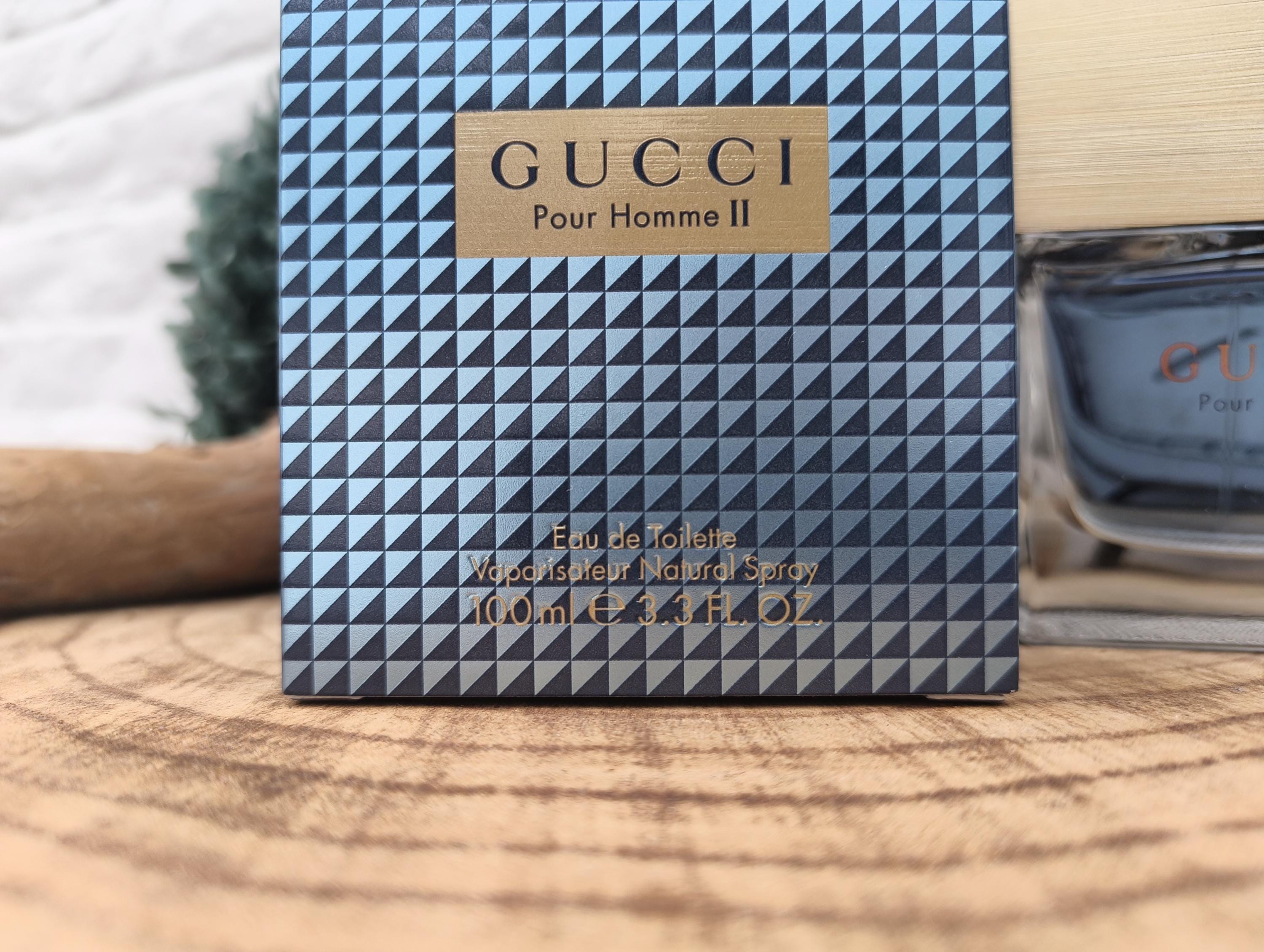 Gucci Pour Homme II 100ml EDT - Discontinued Gucci Fragrance - Etsy