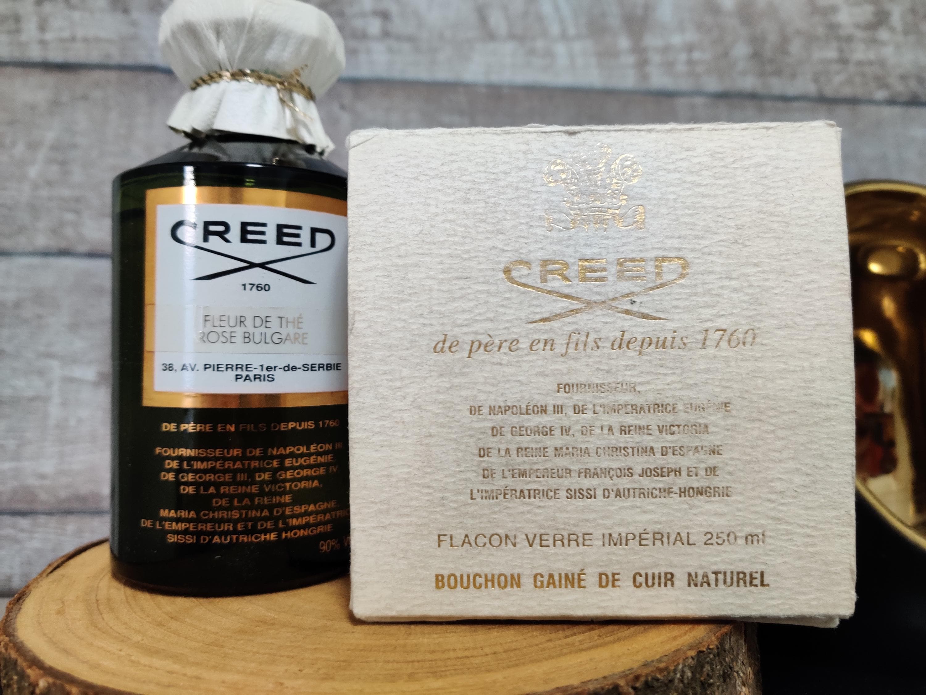 CREED オードパルファム フルール ドゥ テ ローズ ブルガリ Creed Fleur De Thé Rose Bulgare 250ml Private Collection - Green