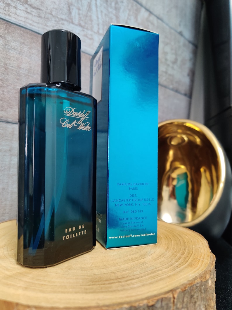 Davidoff Cool Water Vintage LANCASTER 75ml EDT - Rare perfume - Rare fragrance image 3